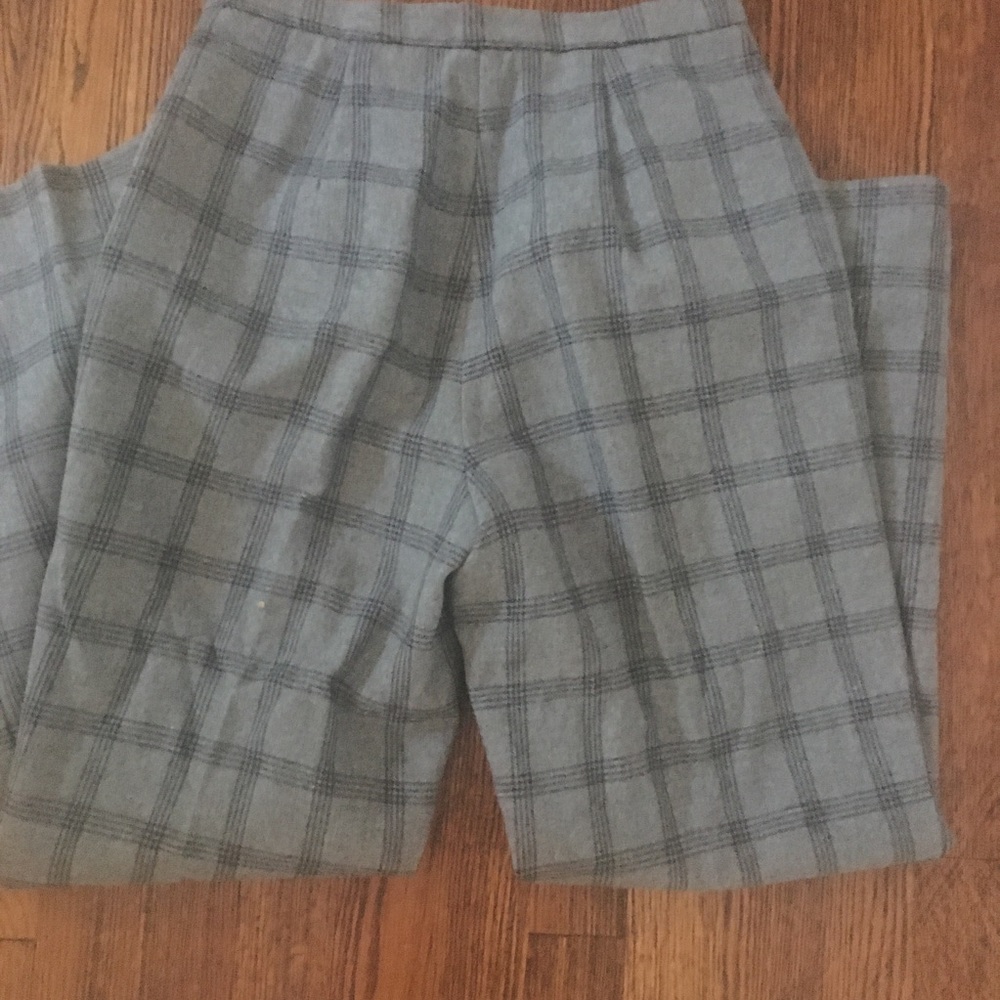 B. Moss Tailor acrylic/poly/wool blend pants